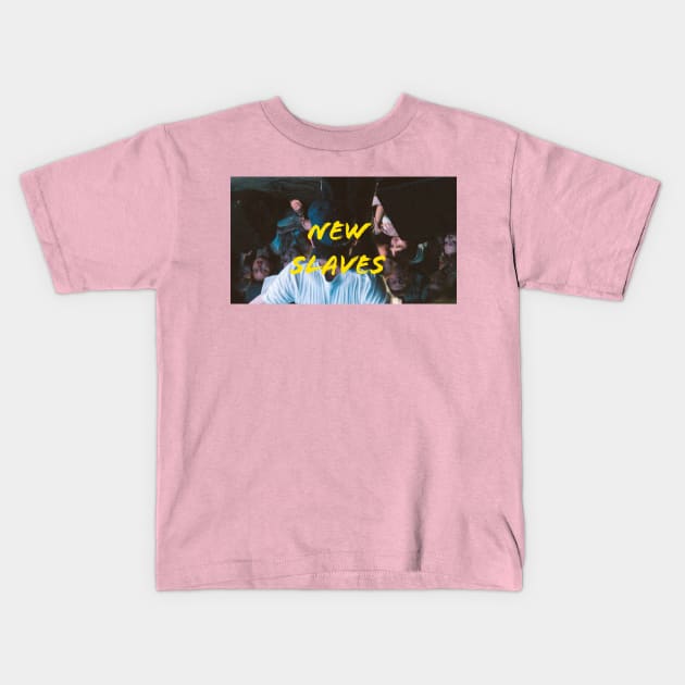 NEW SLAVES Kids T-Shirt by PinkPartyofPunks